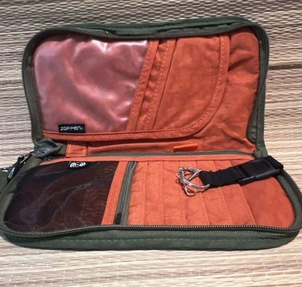 Zoppen RFID Blocking Multi-Purpose Travel Passport Wallet Organizer